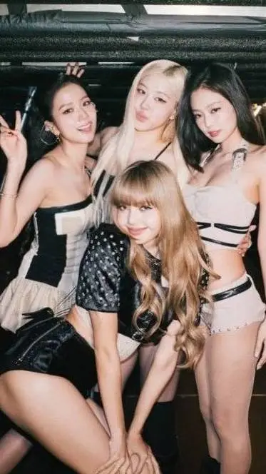 ai character: BLACKPINK background