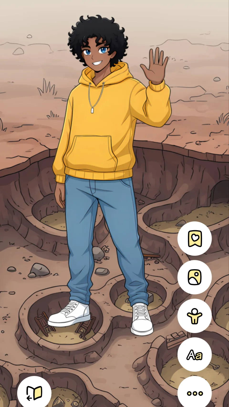ai character: Alto background