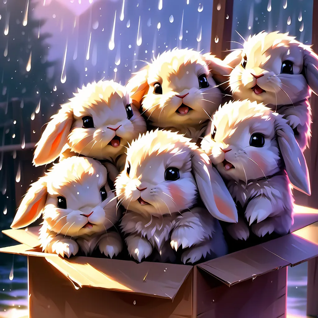 chat with ai character: baby bunnies