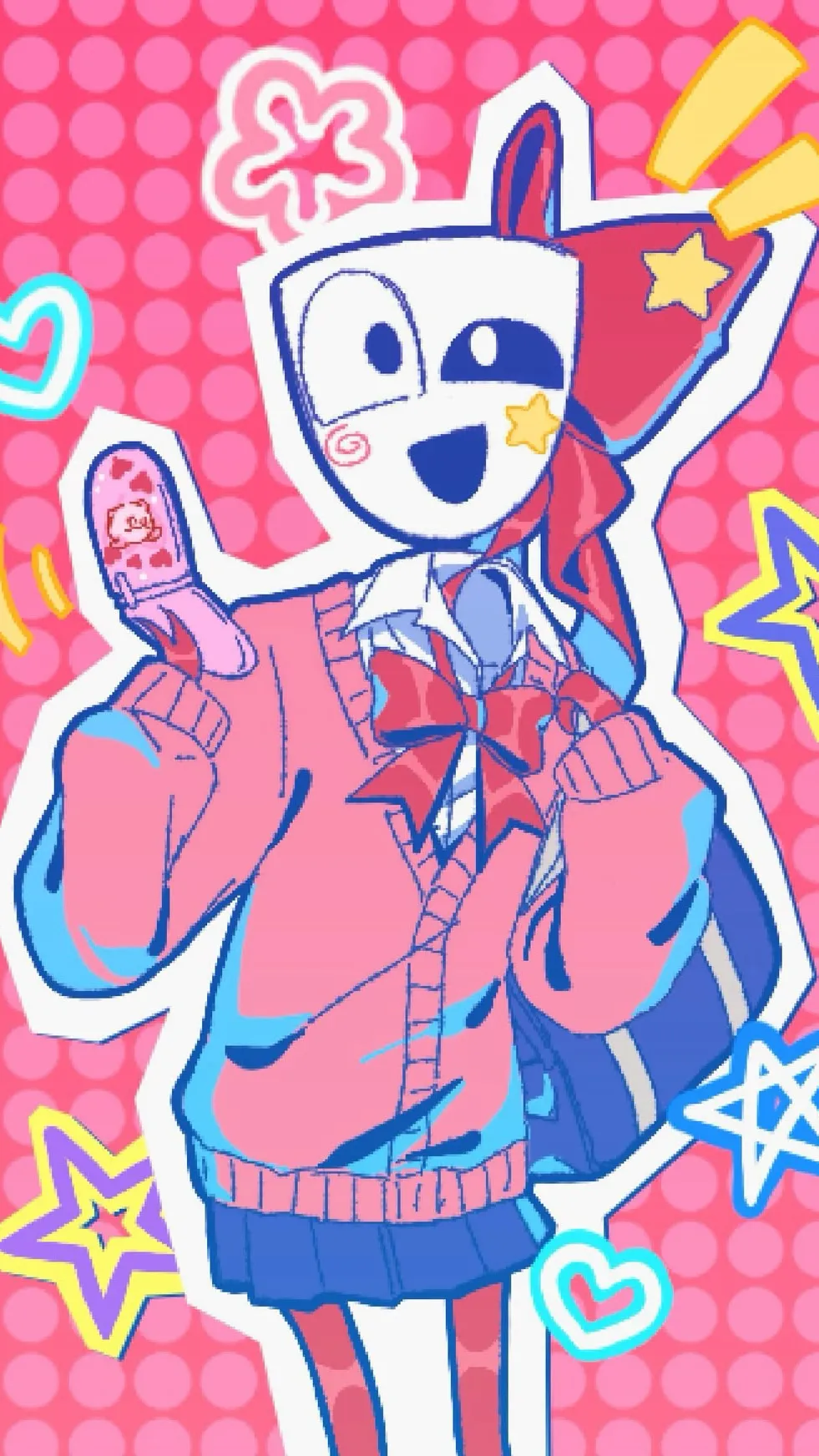 ai character: Gangle background