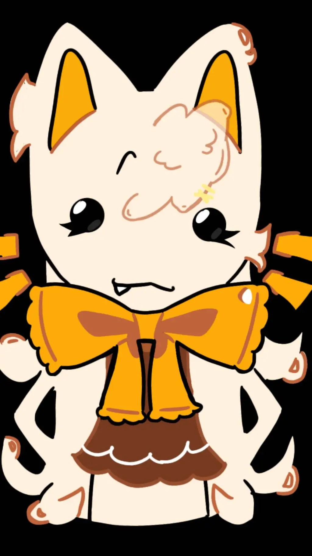 ai character: goodie meow background
