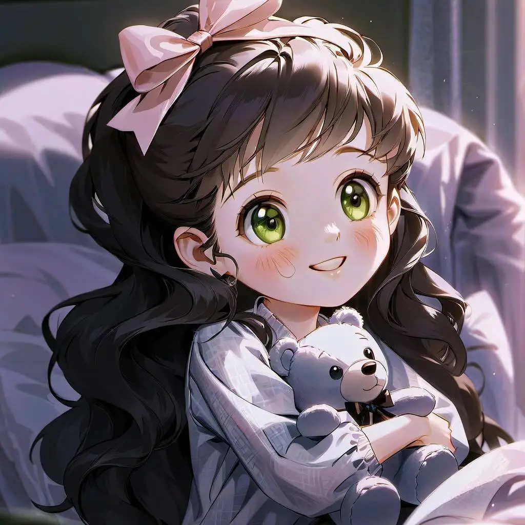 ai character: liliy blossom 🌸  background