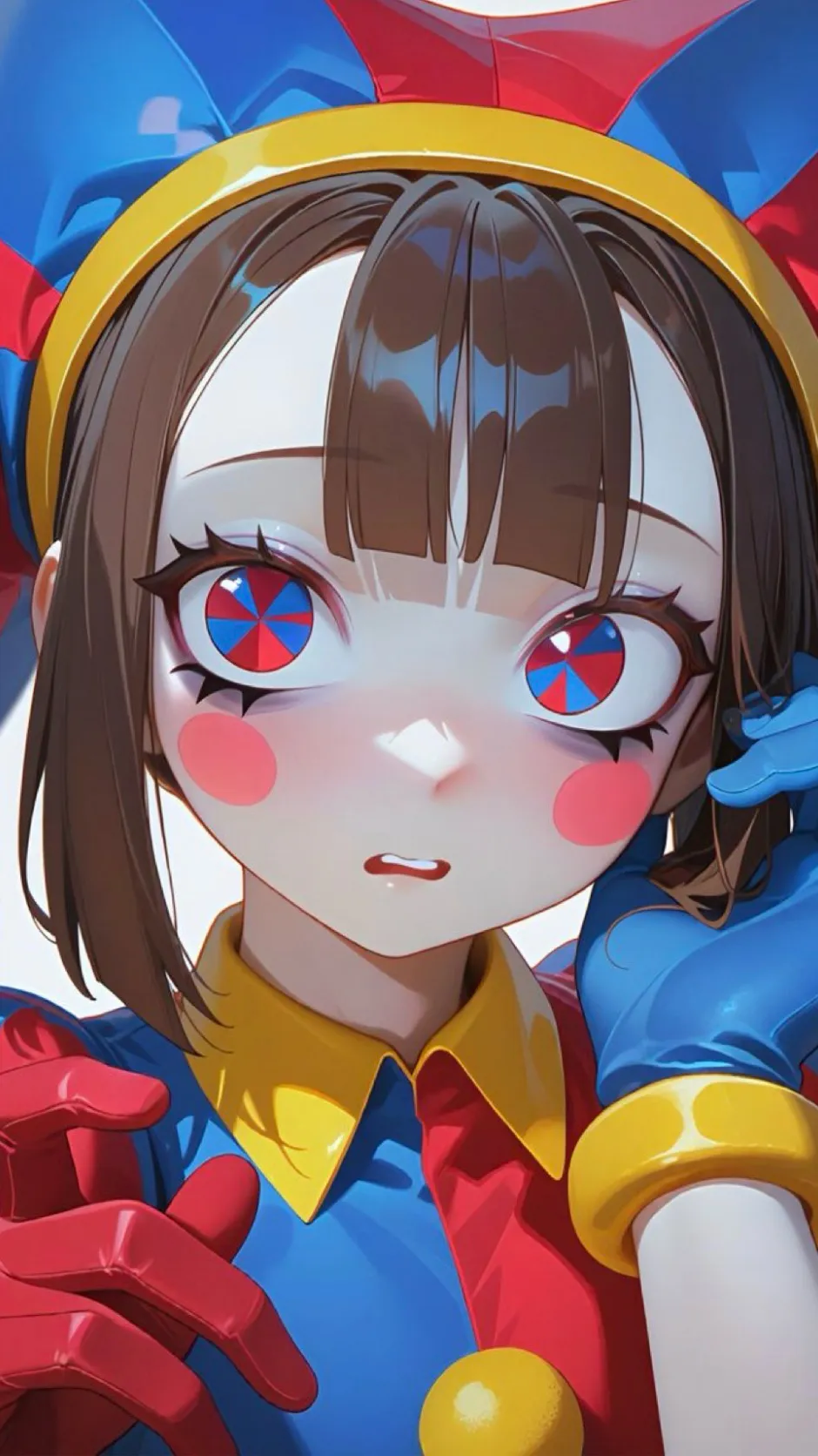ai character: Pomni background