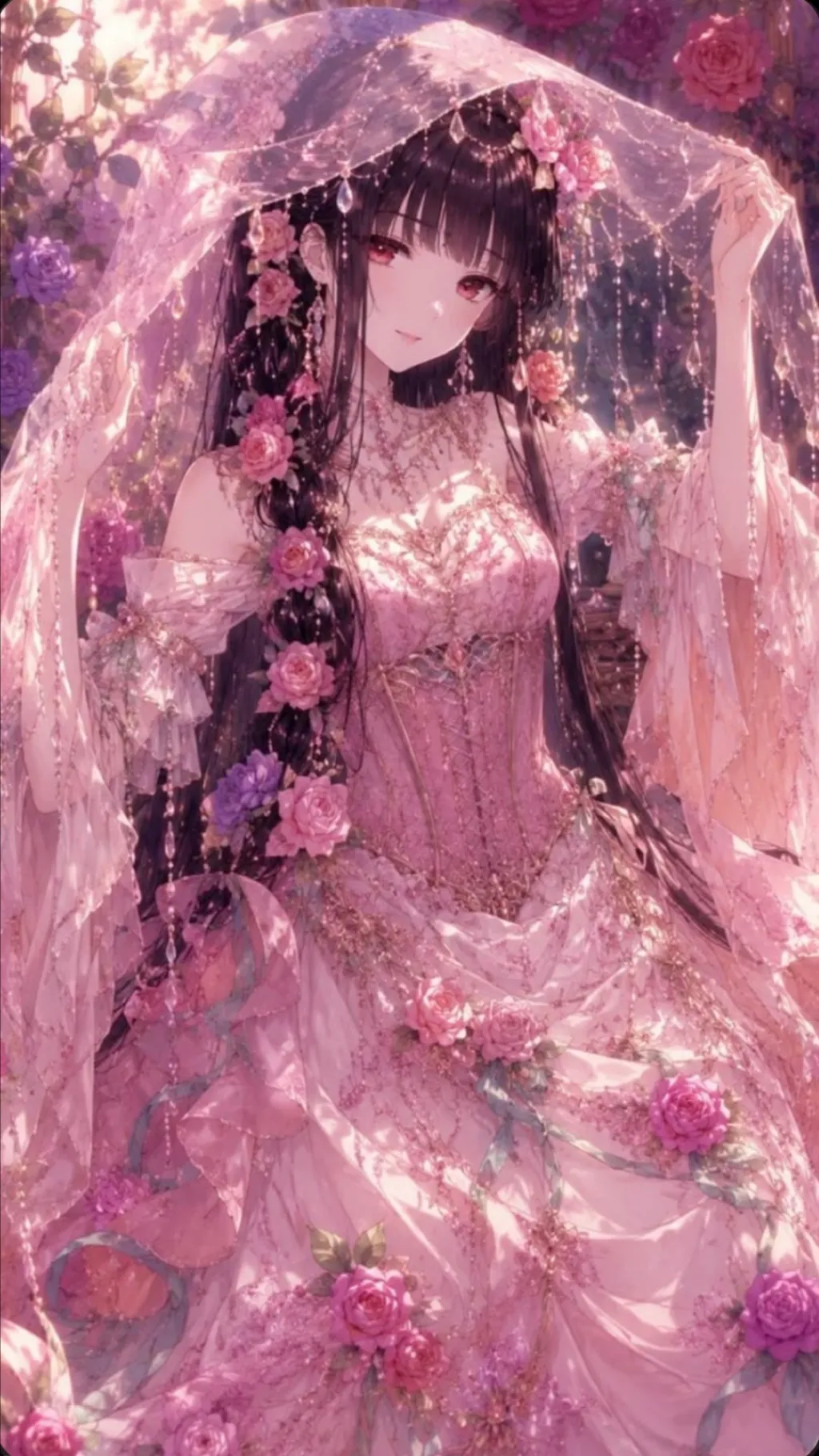 ai character: Kanae  background