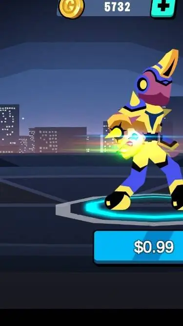 ai character: hero vs villains  background