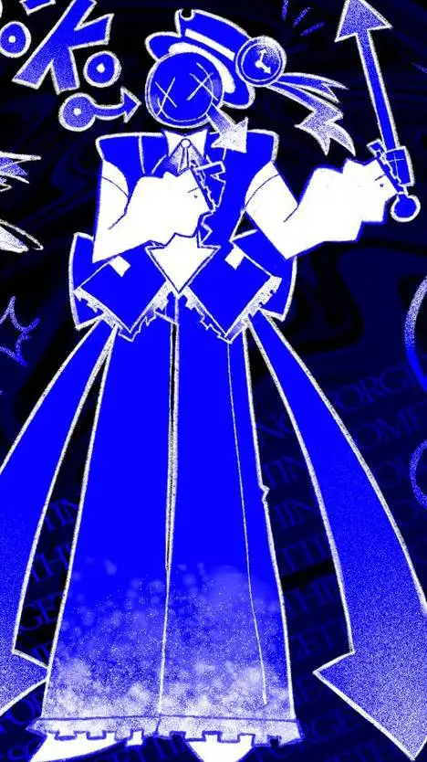 ai character: Mr Unoriginal! background