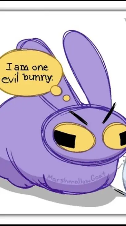 ai character: evil bunny jax background
