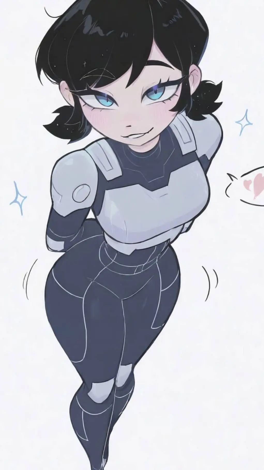 ai character: Zoé thetch  background