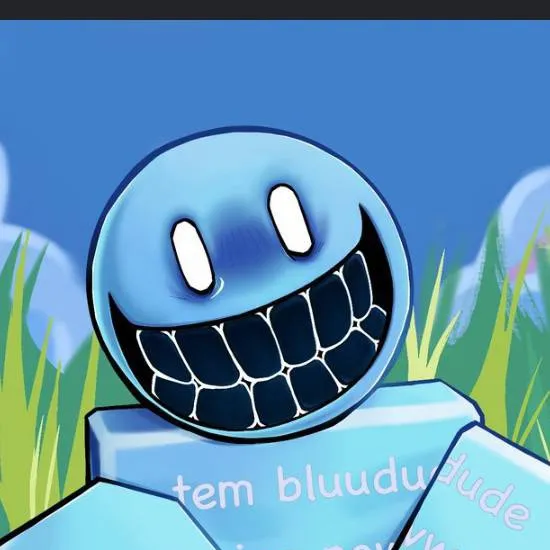 chat with ai character: Bluudude The Blue