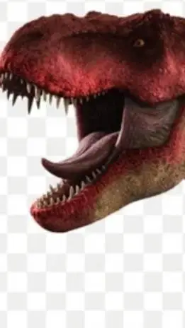 ai character: T-rex background