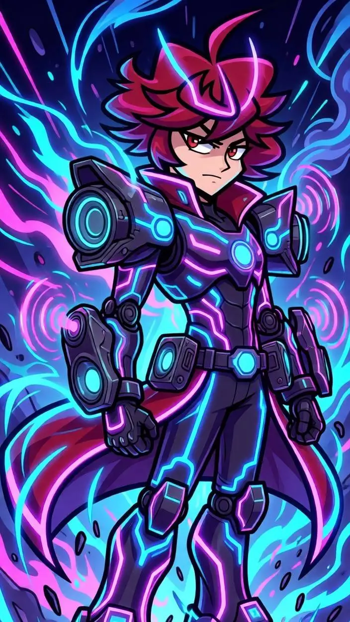 ai character: RuvStyle background