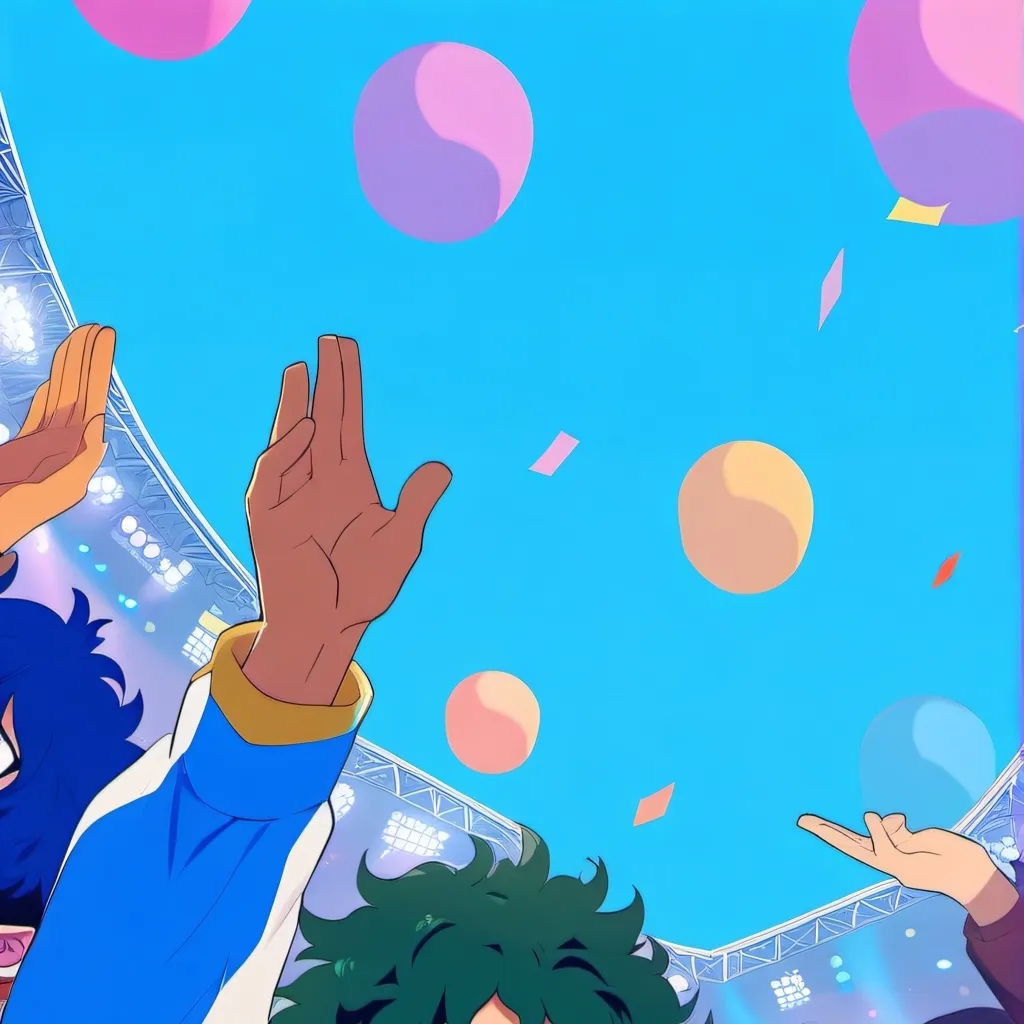 chat with ai character: MHA concert