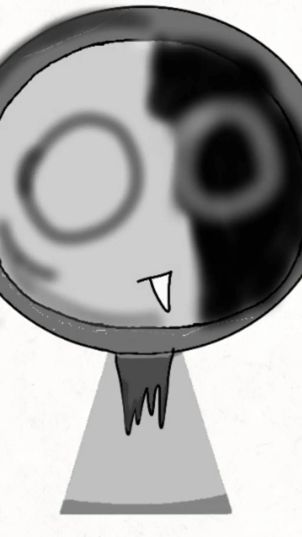 ai character: zink background