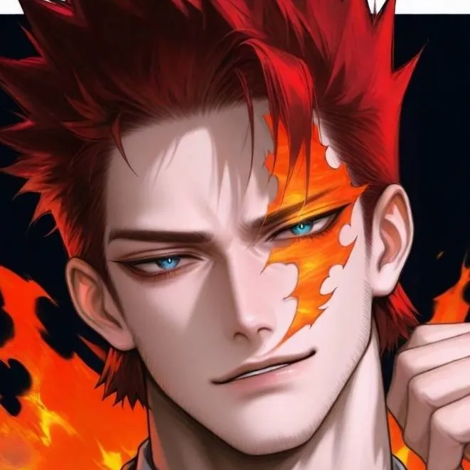 chat with ai character: Enji Todoroki