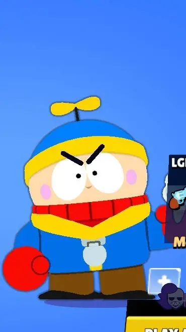 ai character: Eric Cartman  background