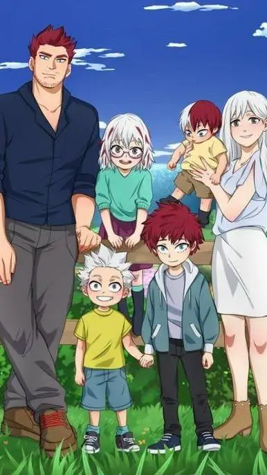 ai character: todoroki family  background