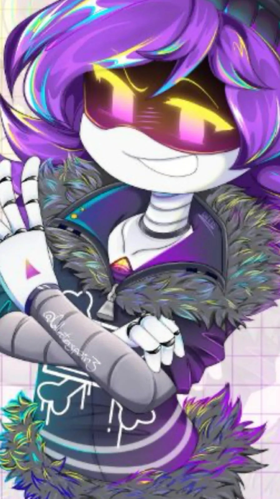 ai character: Uzi doorman!! background
