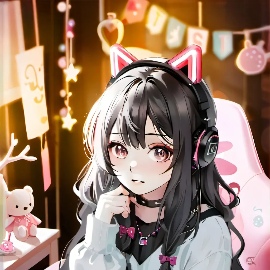 chat with ai character: streamer 