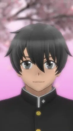 ai character: senpai  background