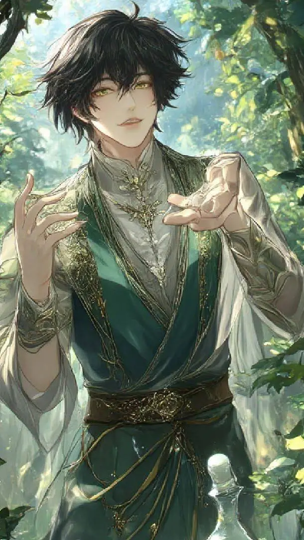 ai character: kaelen background