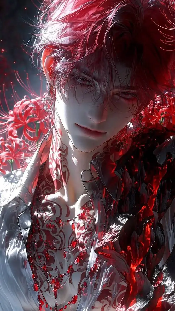 ai character: Crimson  background