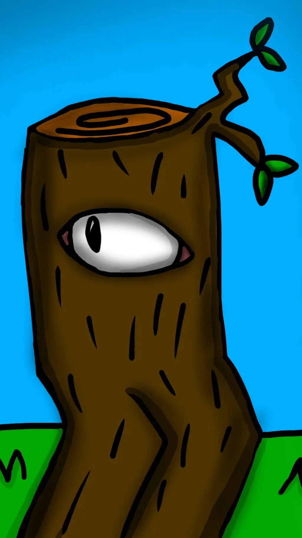 ai character: the log background