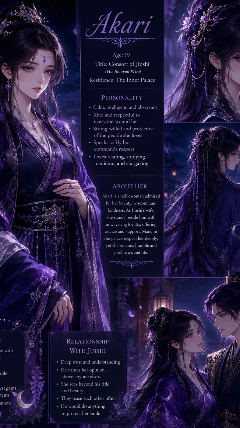 ai character: Jinshi background