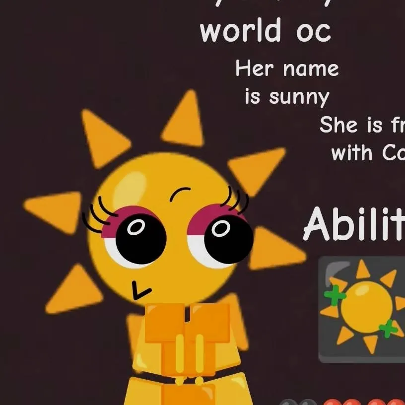 chat with ai character: sunny the sun