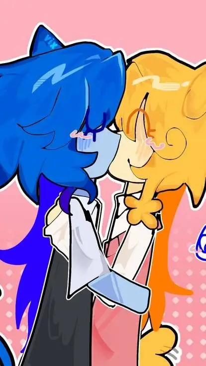 ai character: 💙FOURX💛 background