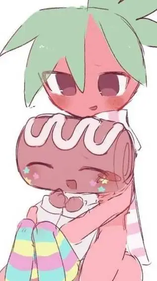 ai character: 🍓🧁FruitCake🍫⭐ background