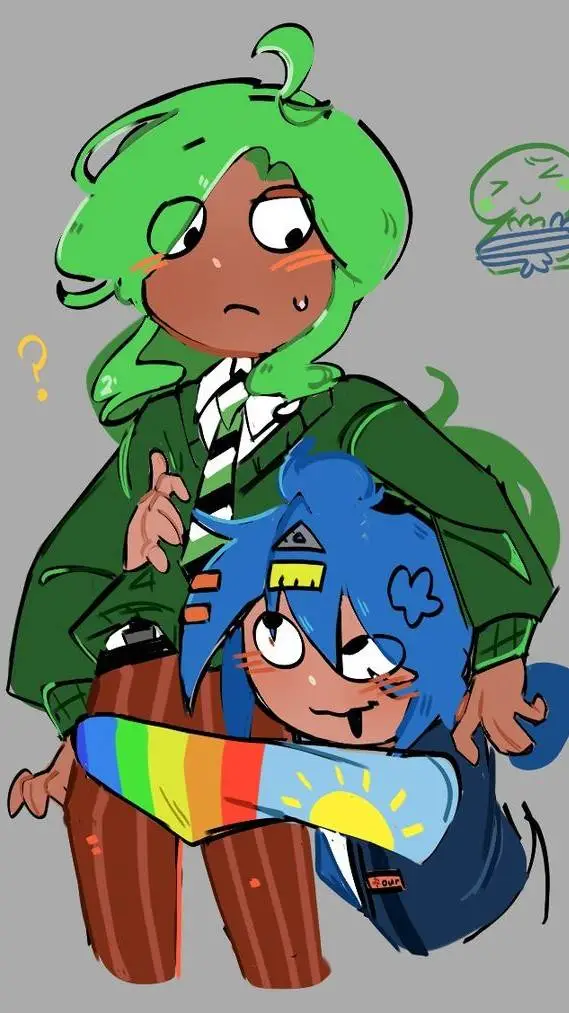 ai character: 💙FourTwo💚 background