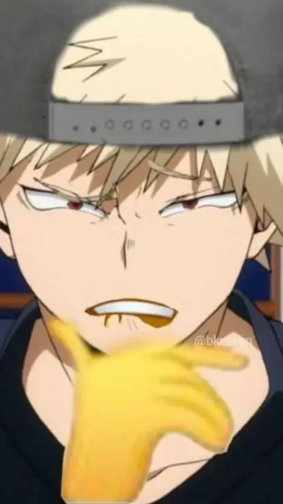 ai character: weird  bakugo  background