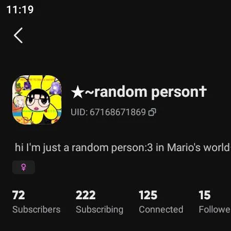 chat with ai character: ★~random person†