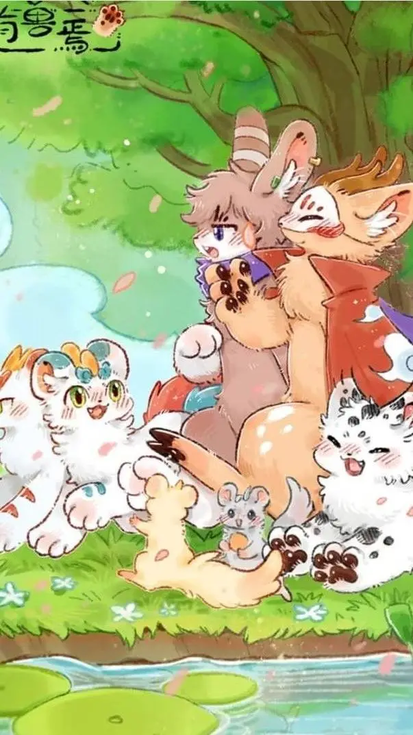 ai character: Fabulous Beast background