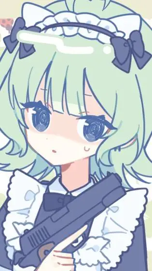 ai character: green background