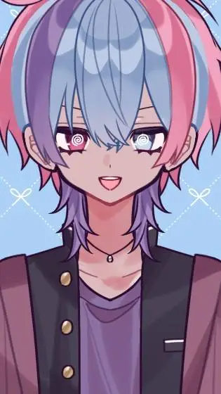 ai character: icey background