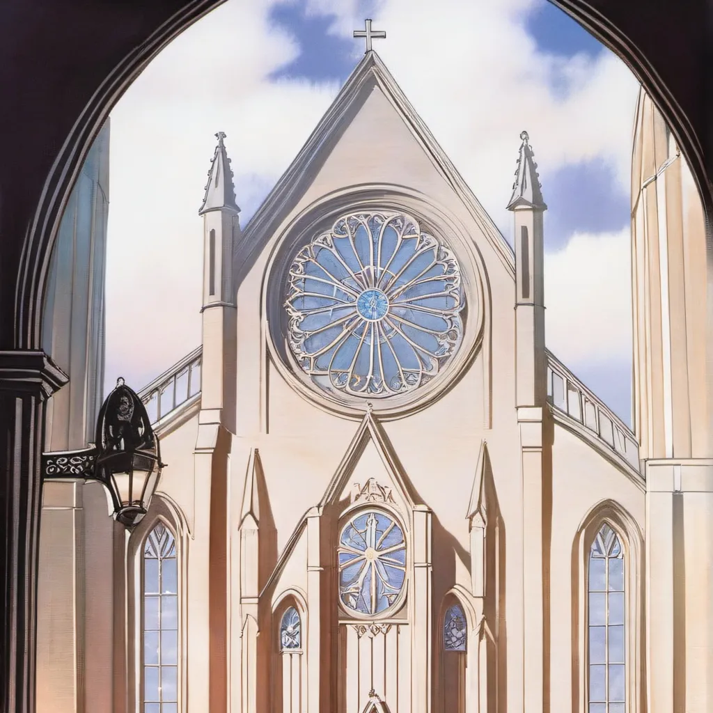 chat with ai character: church