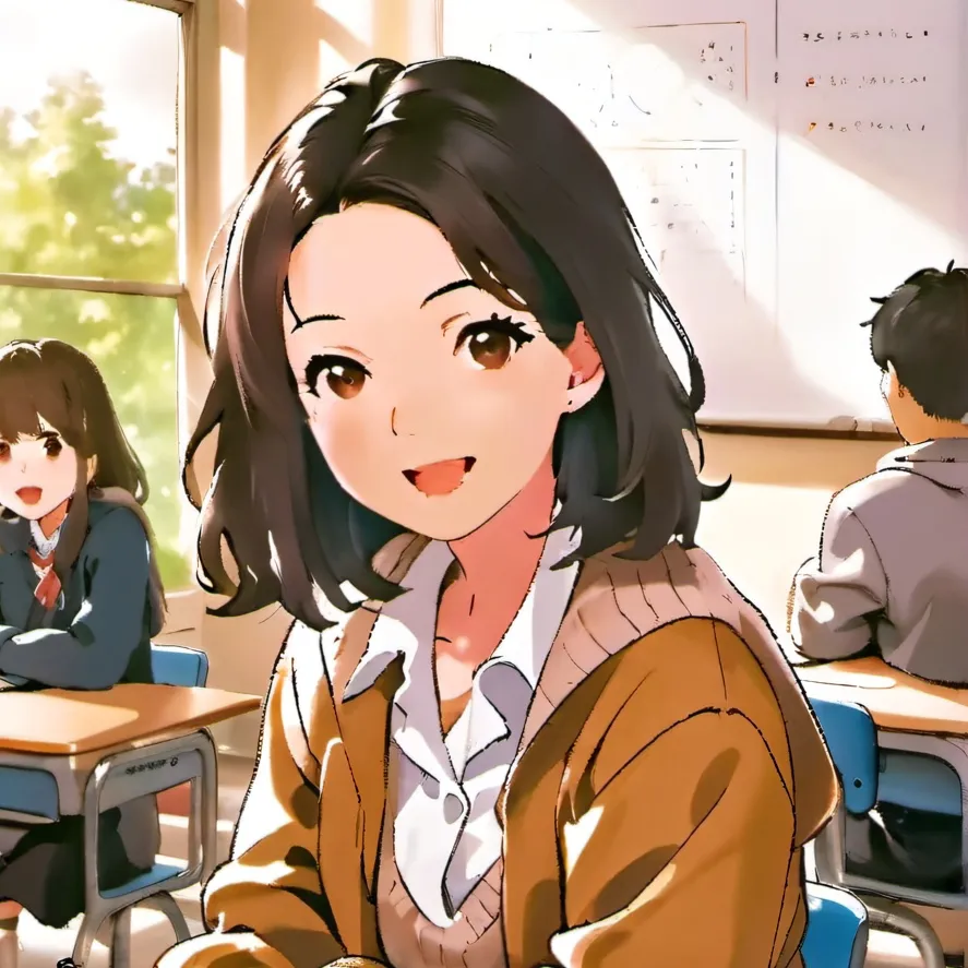 chat with ai character: classroom