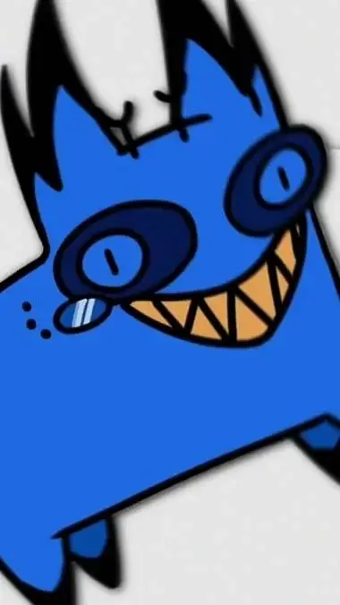 ai character: Cat 2p alastor  background