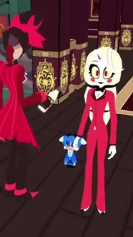 ai character: HH baby atticus  background