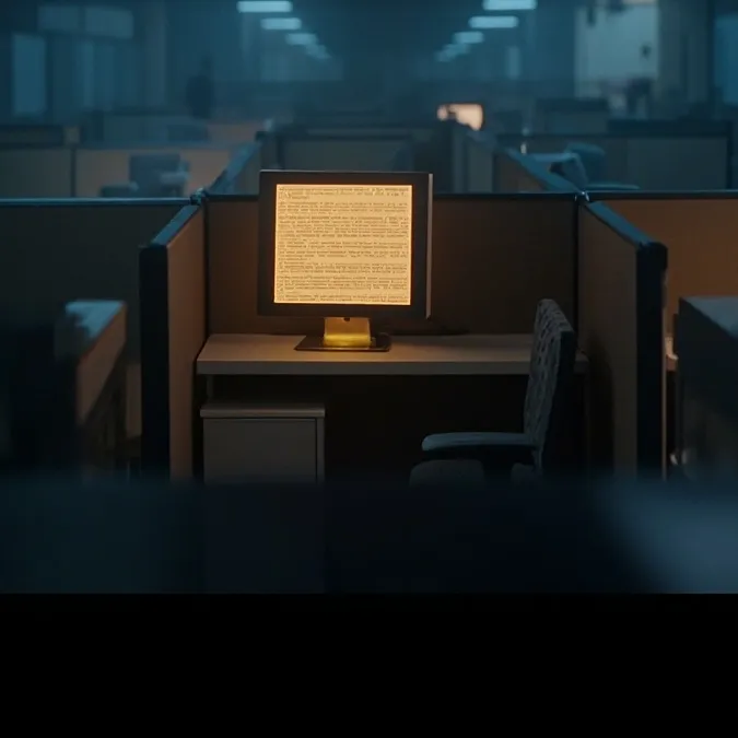 chat with ai character: my office work job