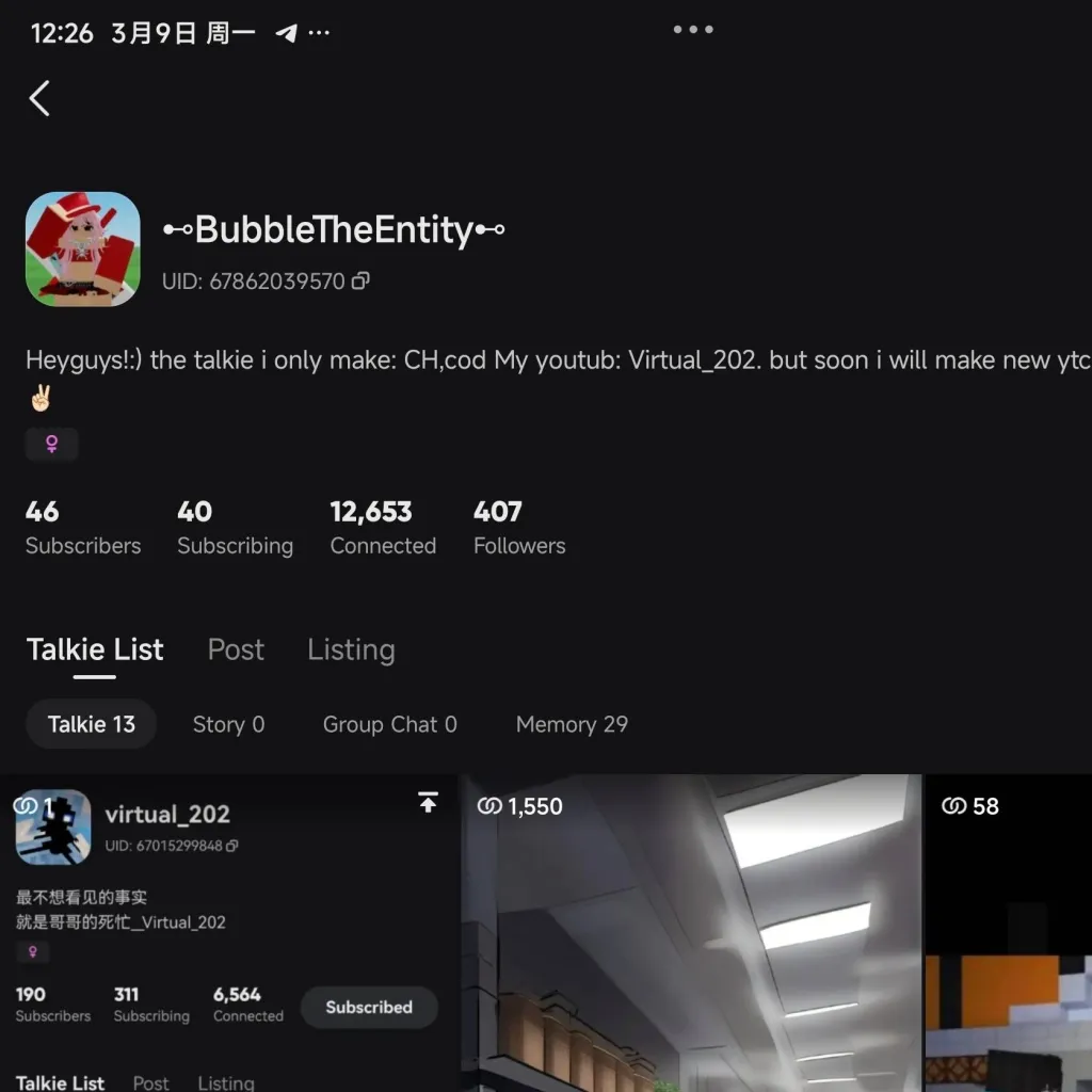 chat with ai character: IM BACK 