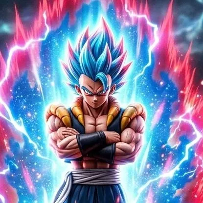 chat with ai character: gogeta ssjbkk