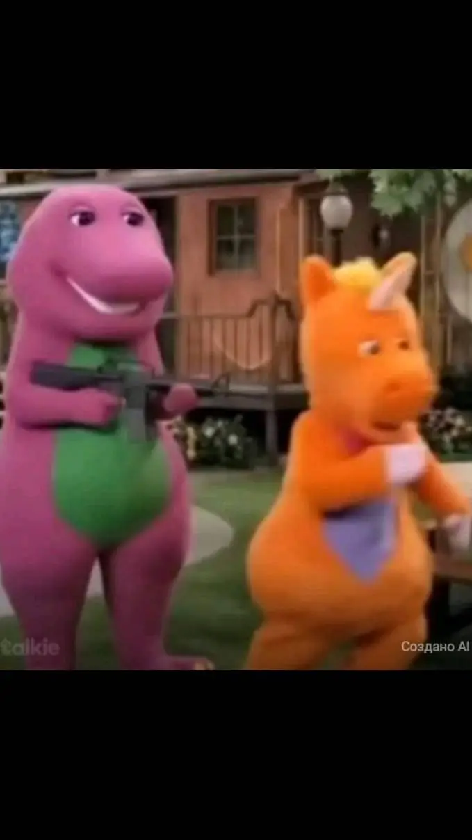 ai character: barney and buddy background