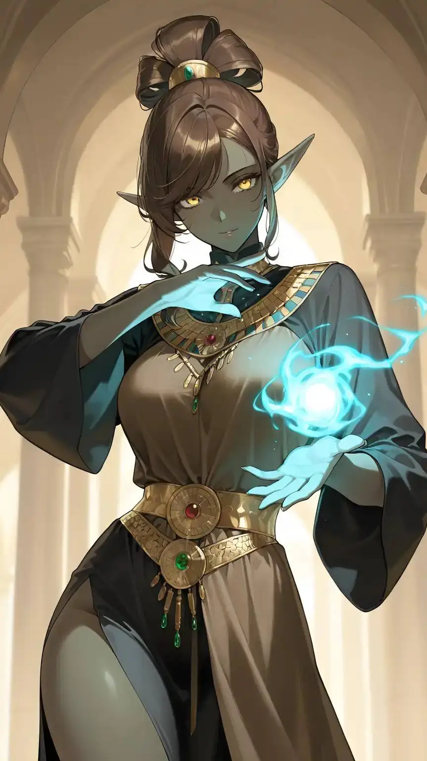 ai character: Sensarra background