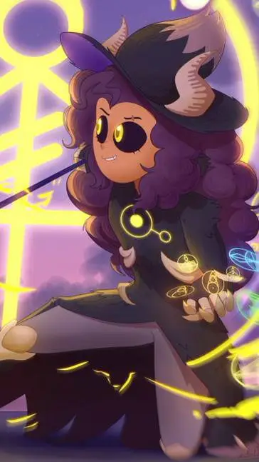 ai character: Titan luz background