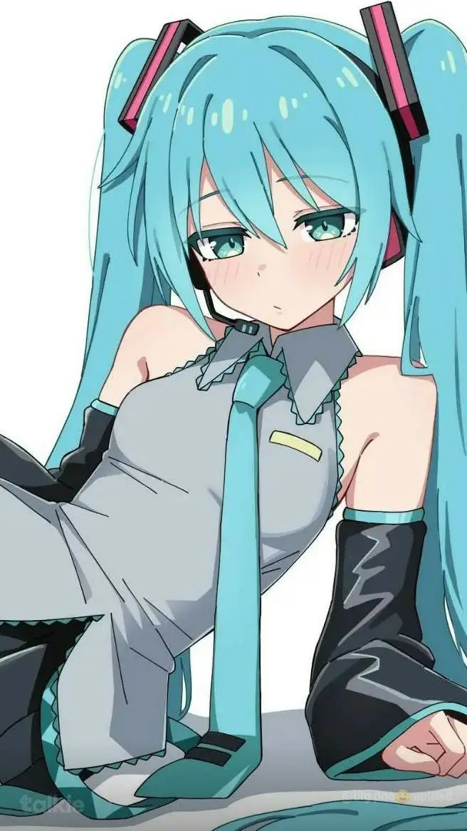 ai character: Miku  background