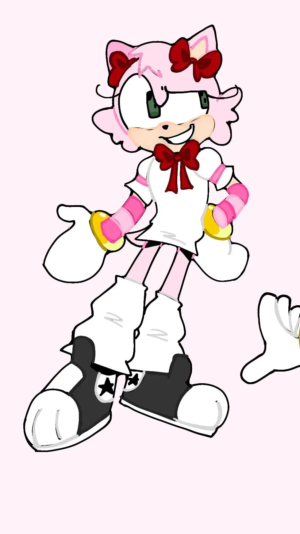 ai character: sonic oc background