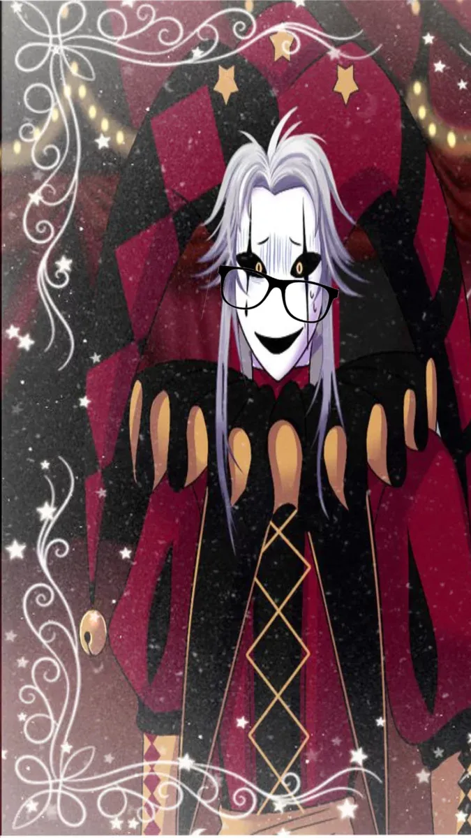 ai character: 🎪Pierrot..~🃏 background