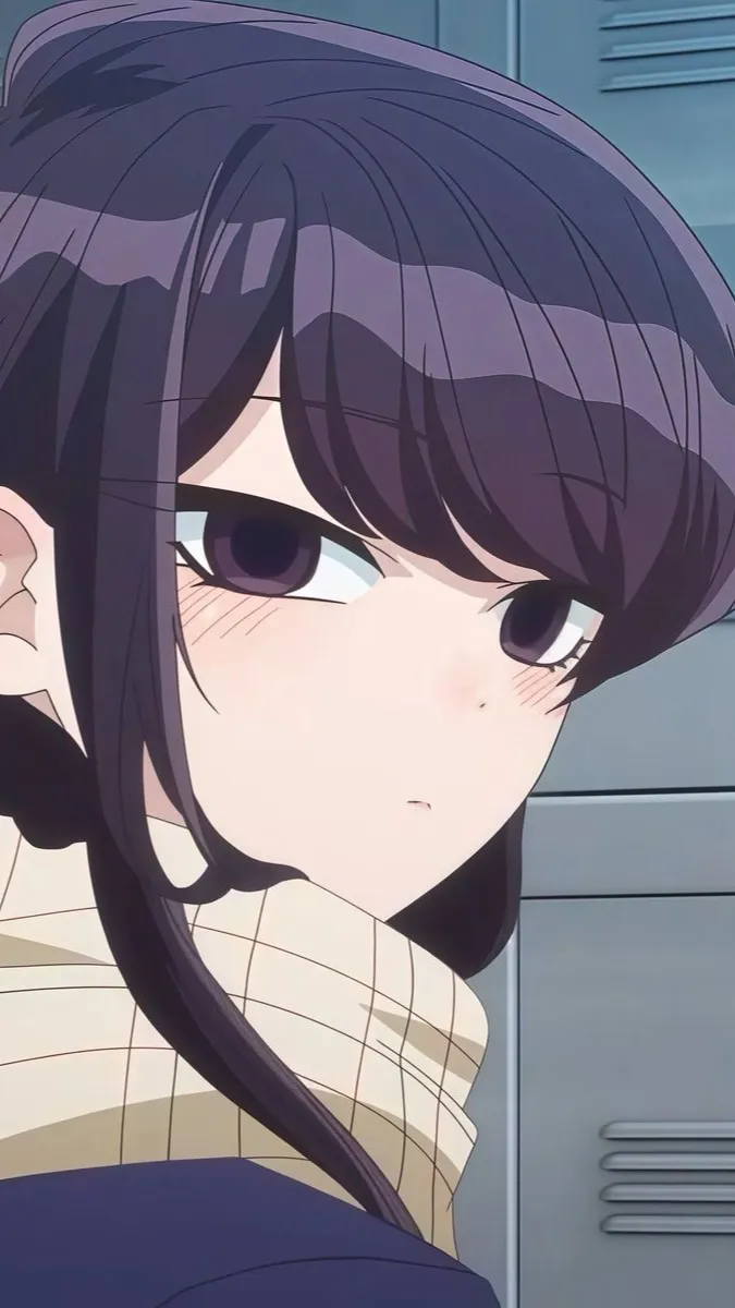 ai character: Shouko Komi. background